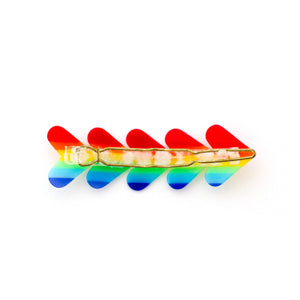 Vintage Pride Heart Barrette