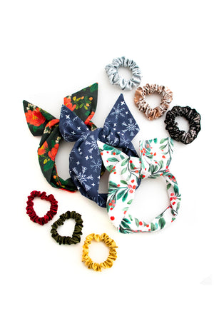 Winter 2020 Silk Scrunchies
