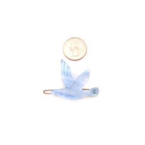 vintage bird barrette hair clip by mane message