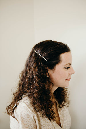 Pearl Brass Bobby Pins