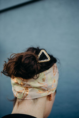Pearl Brass Hair Pins