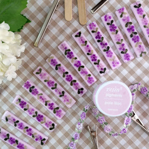 Mini Violet Hair Clip